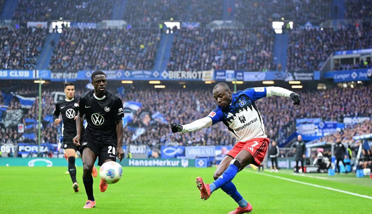 德甲第8轮，20岁丹麦新星达吉姆一剑封喉，沃尔夫斯堡1-0战胜汉堡